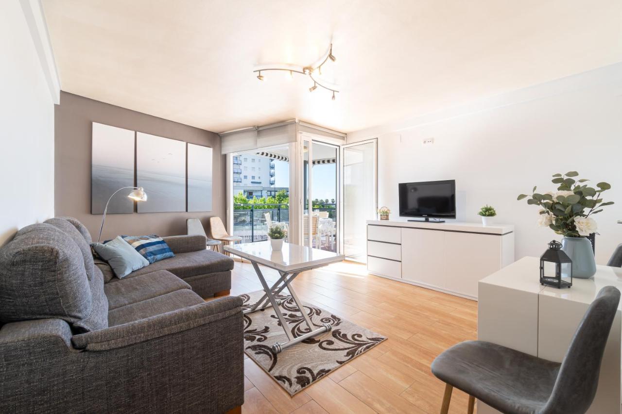Ferienwohnung Salou Vista Al Mar Con Parking - 4 Ambientes Exterior foto