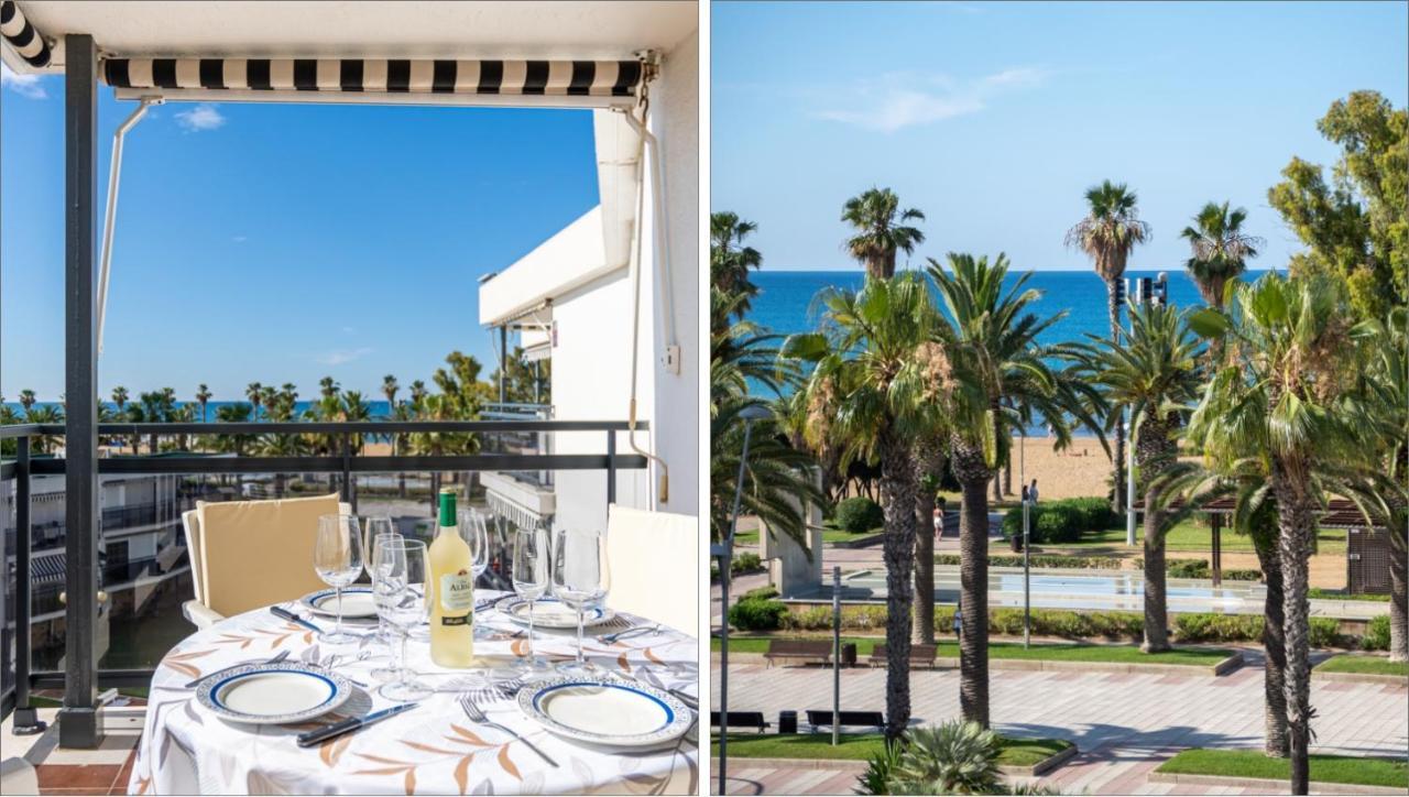 Ferienwohnung Salou Vista Al Mar Con Parking - 4 Ambientes Exterior foto
